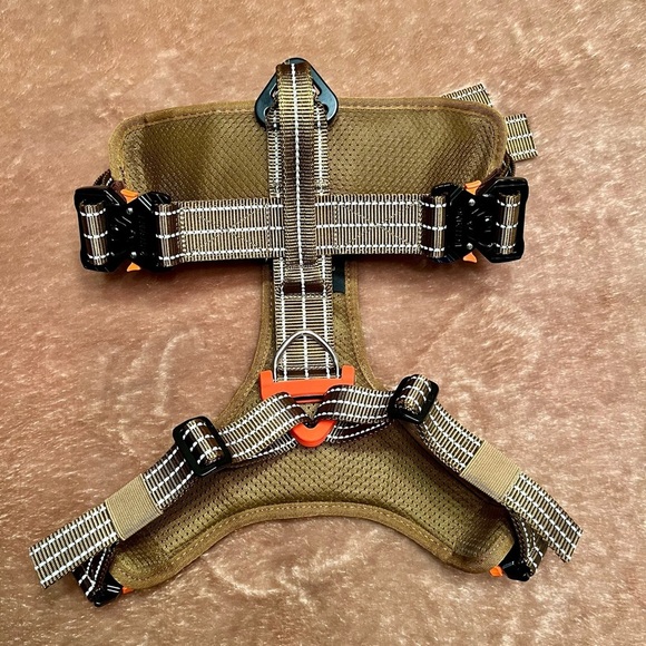 ICEFANG K9 Leash Harness Y-Shaped Adjustable Chest No Pull Front Clip (L) - Picture 6 of 12